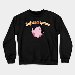 SafeTea space teapot Crewneck Sweatshirt